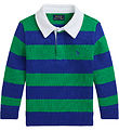 Polo Ralph Lauren Blússa - Prjónað - Grænt/Blá-röndótt