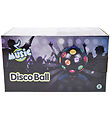 Music Disco ball - 10 cm - Black