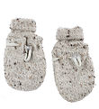 Joha Mittens - Wool - Knitted - Beige