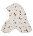 Joha Balaclava - Bamboo - 2-layer - Beige w. Birds