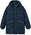 Name It Gevoerde Jas - Lang - NkfMemo - Dark Sapphire
