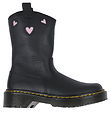 Bottes Dr. Martens - Bex Heart P-O - Noir/Rose