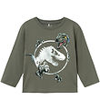 Name It Bluse - NmmSurinder Jurassic - Tee Leaf