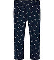 Name It Leggings - NmfTavina - Dark Sapphire/Glitter