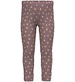 Name It Leggings - NmfTavina - Grape Shake/Glitter