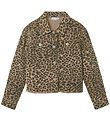 Name It Jacke - NkfOlivia - Silberner Nerz/Leopard