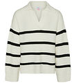 Vero Moda Girl Bluse - Strick - VmLuna - Birch/Black