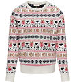 Kids Only Blouse - Knitted - KogXmas Present - Cloud Dancer