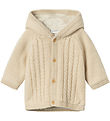 Name It Cardigan - Knitted - NbnOsuit - Summer Sand