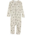 Joha Jumpsuit - Bamboo - Beige w. Birds