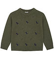 Hust and Claire Blouse - Knitted - Pelle - Ivy Melange w. Dinosa