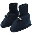 Hust and Claire Booties - Wool fleece - Felice - More Navy
