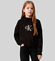 Calvin Klein Blússa - Prjónað - Einleikur - CK Black
