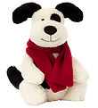Jellycat Soft Toy - 12x31 cm - Bashful Winter Puppy