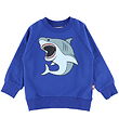 DYR-Cph Sweatshirt - Dyrbellow Sweat - Deep Blue Great White Sha