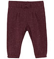 Minymo Trousers - Tawny Port
