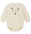 Minymo Bodysuit L/æ - Sweat - Eggnog