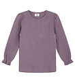 Hust and Claire Blouse - Rib - Amma - Dark Plum