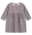 Hust and Claire Jurk - Wafel - Dilay - Grijs Lila m. Bloemen