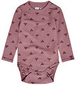 Hummel Bodysuit L/Æ - HmlBambo - Twilight Mauve