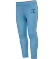 Hummel Leggings - Wool - HmlWolly - Blue Shadow