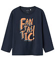 Name It Blouse - NmmVictor - Dark Sapphire/Fantastic