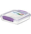 Sistema Lunchbox - Sandwich Box To Go - 450 mL - Purple