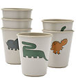 Liewood Cups - 6-Pack - Lana - Dinosaurus/Mist