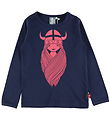 Great Dane Blouse - Organic - DK Navy Freja