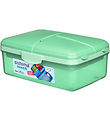 Sistema Lunchbox - Slimline Quaddle - 1.5 L - Apple Mint Green