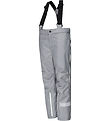 Ildhu Ski Pants - Norly - Light Grey w. Glow-In-The-Dark Reflect