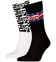 Tommy Hilfiger Socken - 2er-Pack - Schwarz/Weiß