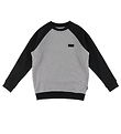 Vans Peysa - Core Basic Raglan - Svart/Sement Heather