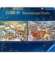 Ravensburger Jigsaw Puzzle - 2x500 Bricks - Christmas Collection