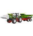 Bruder Traktor - RoadMax m. Frontlader und Anhänger - 03452