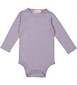MarMar Bodysuit L/æ - Viscose - Purple Dust