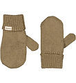 MarMar Fäustlinge - Strick - Alvilda - Wollmischung - Khaki