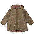 Hust and Claire Winterjacke - HCObina - Chinchilla m. Print