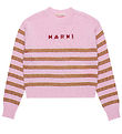 Marni Bluse - Kurz geschnitten - Strick - Lilac Sachet