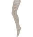 MP Tights - Bamboo/Wool - Rib - Lenox - Beige Melange