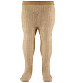 MP Tights - Wool - Rib - Camel Melange