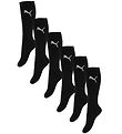 Puma Socks - 6-Pack - Crew - Black