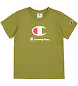Champion Stuttermabolur - Crewneck - Spagnum