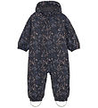 Color Kids Schneeanzug - Phantom m. Blumen