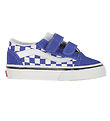 Vans Shoes - Old Skool V - Theory - Blue/White Check