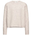 Rosemunde Blouse - Knitted - Wool - Oat Melange