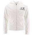 C.P. Company Cardigan - Gauze White w. Sunglasses