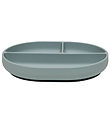 OYOY Plate - Enkei Suction - Silicone - Dusty Blue