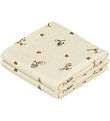 Cam Cam Spucktücher - 70x70 cm - 2er-Pack - Fahrräder