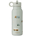 Liewood Trinkflasche - Falk - 350 ml - Fahrzeuge/Dove Blue Mix